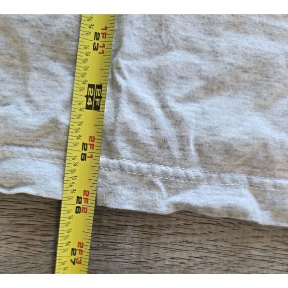 Vintage Adidas T Shirt Youth XL Gray Big Logo - Picture 7 of 7